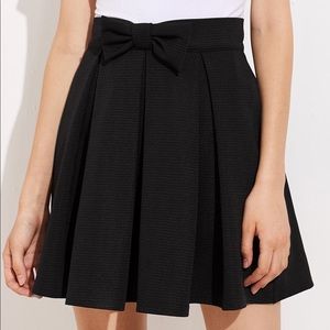 Black Pleated Skirt